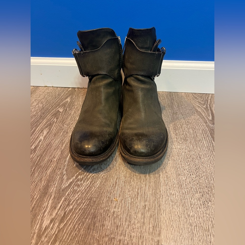 A.S.98 Ankle boot Army green size 38